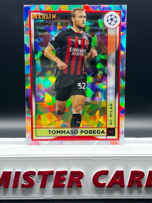 Topps Merlin UEFA Tommaso Pobega Atomic Refractor 2022-23 σαν καινούργιο