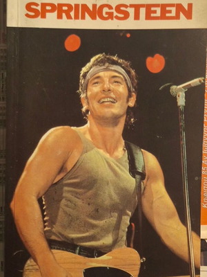 Bruce Springsteen magazine 1980 used, bilingual photos and lyrics