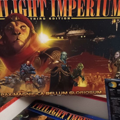 Twilight Imperium 3rd Edition board game used, for parts