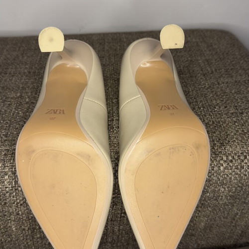 Zara pumps new, size 37, beige leather