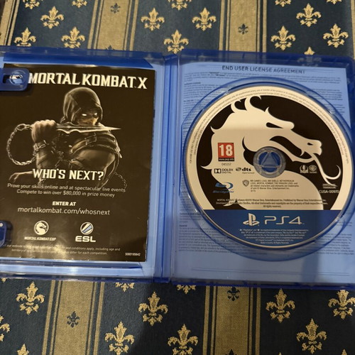 Mortal Kombat X PS4 used, complete