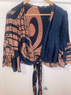 Summer cardigan used with silk, size small medium