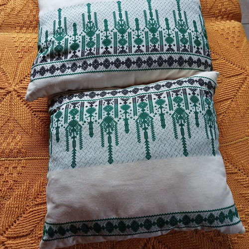 Pillows used, set of two
