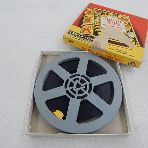 The Dog Who Cried Wolf 8mm film used, Castle Films 1960s with original box