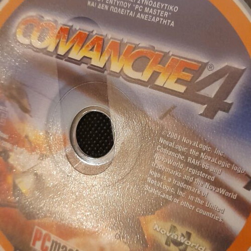 Comanche 4 used PC game without box