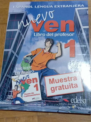 Nuevo Ven 1 Libro del profesor new, Español Lengua Extranjera with CD