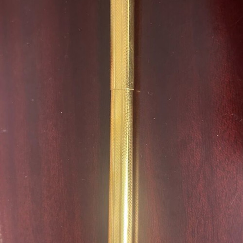 Les Must de Cartier Vendome Trinity Ballpoint Pen gold plated, like new