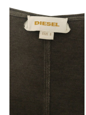 Diesel grunge style blouse used, size Small, gray