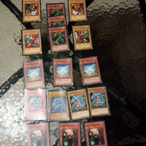 Exodia deck used for Yu-Gi-Oh! with 40 cards