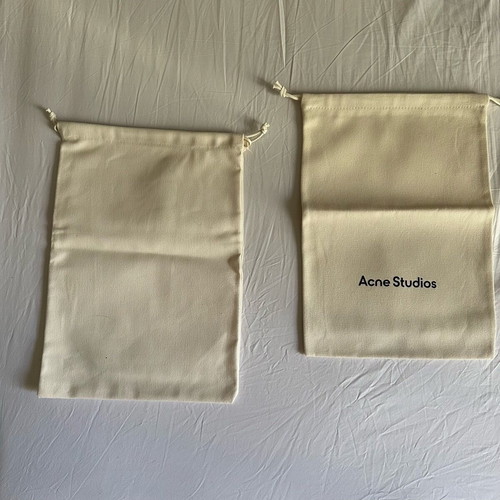 Acne Studios canvas bags new, set of two