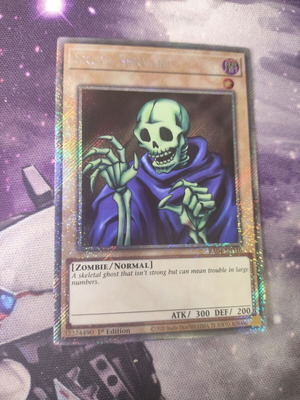 Skull Servant Yu-Gi-Oh card Platinum Secret Rare, like new