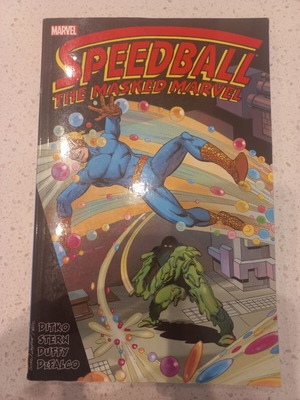 Marvel Speedball The Masked Marvel comic book like new
