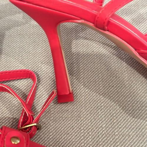 Public Desire red slingback pumps new, size 38