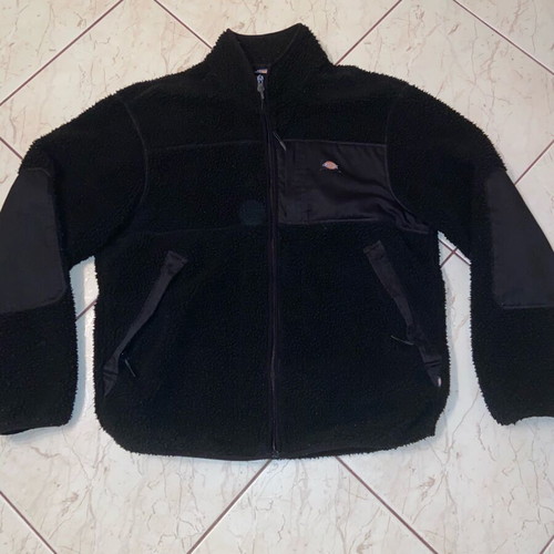 Dickies fleece jacket like new, size XL, black
