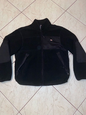 Dickies fleece jacket like new, size XL, black