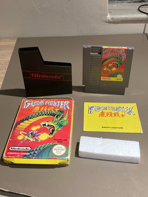 Burai Fighter Nintendo NES μεταχειρισμένο με κουτί και ελληνικό manual ITOH&CO HELLAS