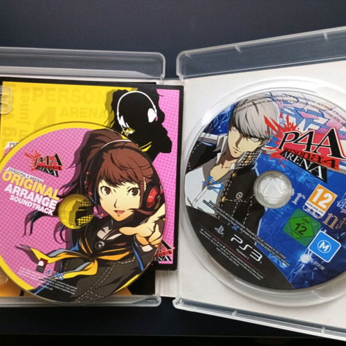 Persona 4 Arena σαν καινούργιο με soundtrack