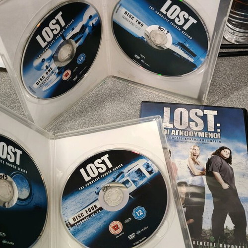 Lost complete DVD series with Greek subtitles