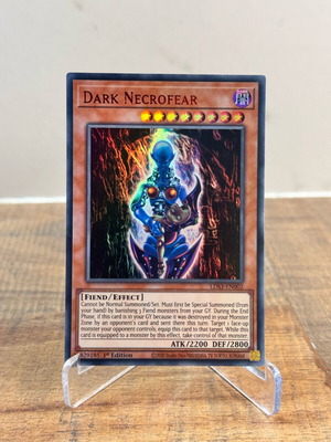 Yu-Gi-Oh! Card Dark Necrofear LDS3-EN002 Ultra Rare 1st Edition like new