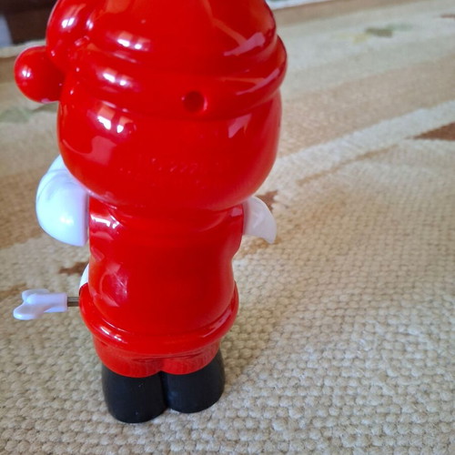 Wind-up Santa Claus figure like new