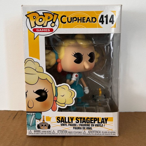 Funko Pop Sally Stageplay #414 like new, Cuphead