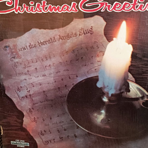 Christmas Greetings vinyl LP like new