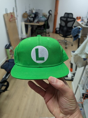 Luigi Universal Studios Japan Kids Hat as new, green, size S