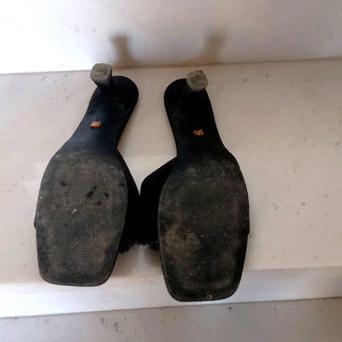 MariaMare mules sandals used, black, size 41
