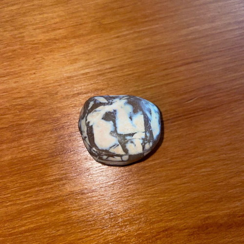 Natural jasper with mosaic pattern new