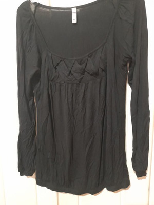 Pink Woman blouse used, size M, black