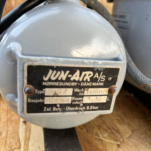 Jun-Air T17 (Troll) αθόρυβο κομπρεσέρ σαν καινούργιο, 8 bar, 1,5 λίτρα