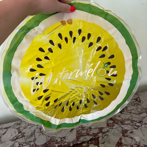 Cooling Gel Pillow for Pets Watermelon Slice Design
