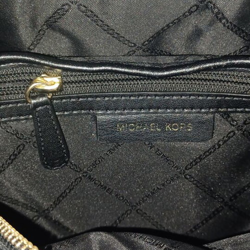Michael Kors leather backbag used, black