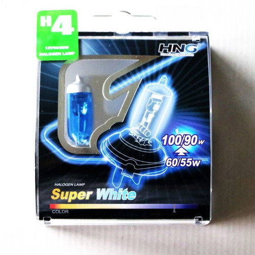 Car Lamps H4 Halogen XENON 6000K 100W New