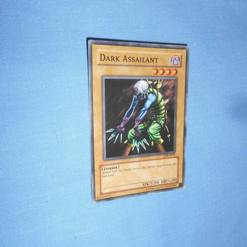 Yu Gi Oh Dark Assailant κάρτα μεταχειρισμένη