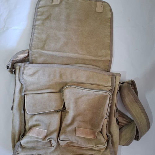 Diesel Messenger Bag khaki unisex used, Y2K 2000s