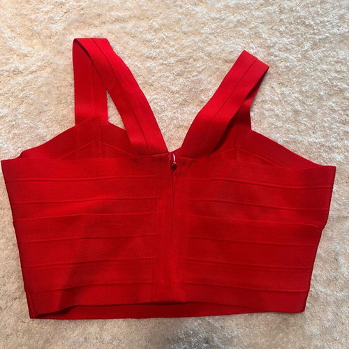 Serendipity top new crop top pink, size S