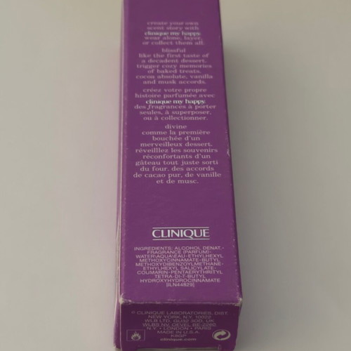 Clinique My Happy Cocoa & Cashmere Eau de Parfum 15ml like new