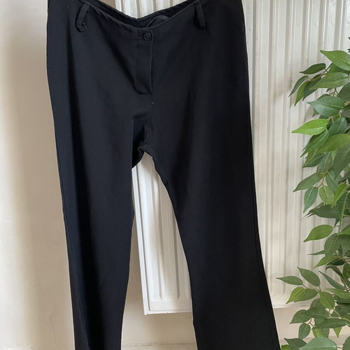 Classic low rise pants, black, size M 38 10