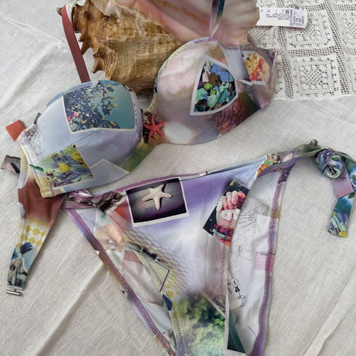 Lise Charmel swimsuit new, colorful, size 70B/L