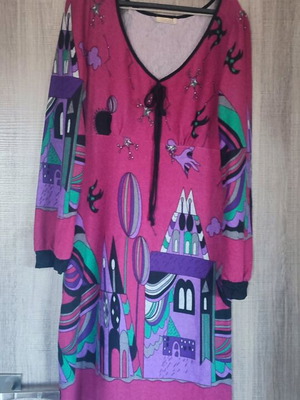 Dress like new, multicolored, size M / 38 / 10