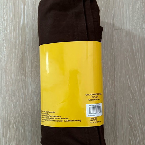 M & m’s fleece blanket 127 x 152.4cm new