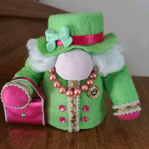 Doll handmade gnome The Queen made to order