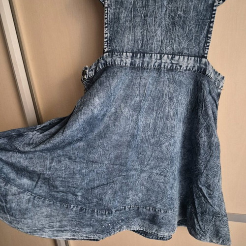 Forever 21 denim dress used, size M, blue washed