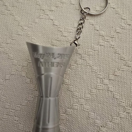 Euroleague Olympiacos 2026 Keychain handmade 3D printed