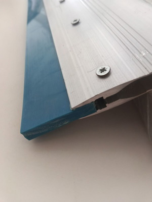 Screen Printing Squeegee and Ink Trough brand new, large size