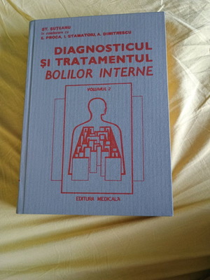 Diagnosticul și Tratamentul Bolilor Interne Volumul 2 like new, Romanian