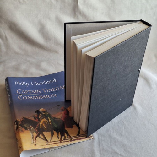 Philip Glazebrook Captain Vinegar's Commission hardcover book like new, English