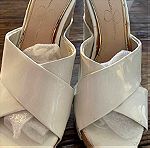  jESSICA SIMPSON patent leather mules 37 size