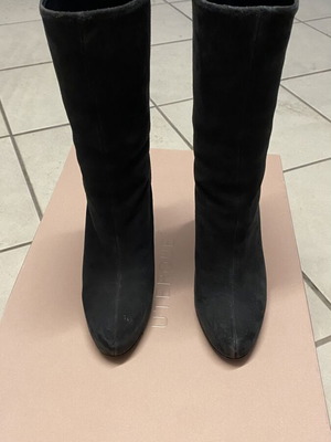 Uterque gray ankle boots size 39 like new